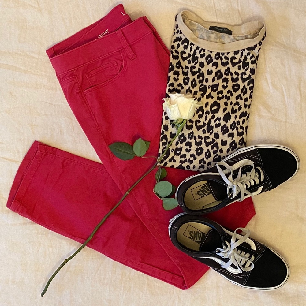 Straight Hot Pink Pants